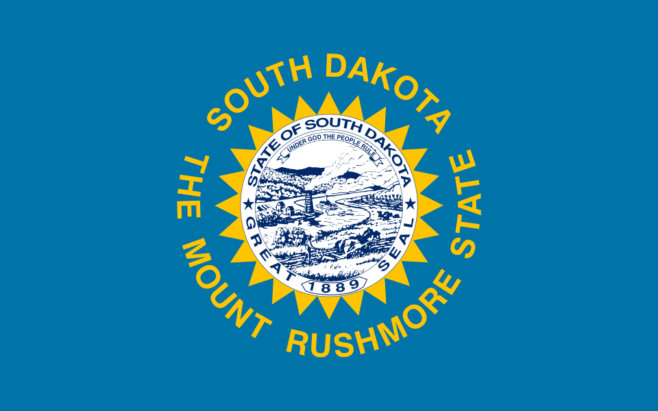 South Dakota state flag for the South Dakota Behavioral Health Licensing overview
